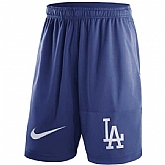 Men's Los Angeles Dodgers Nike Royal Dry Fly Shorts FengYun